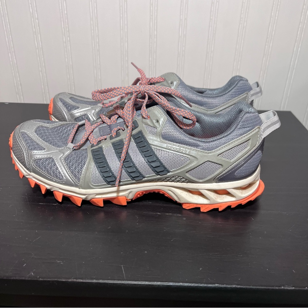 Adidas Kanadia TR 6 Trail Running Shoes Women’s 9.5 Gray Orange Gorpcore D66511 - Picture 13 of 14